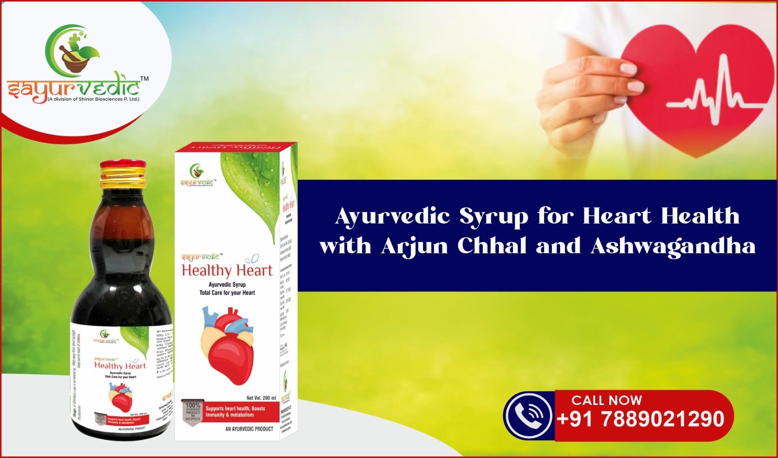 Ayurvedic Syrup for Heart Health